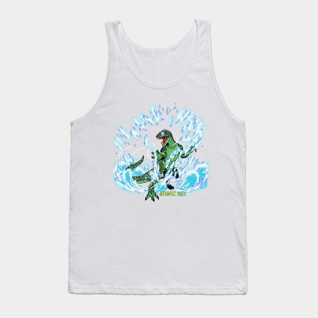 Atomic Rex Tank Top by Danny L. Gray